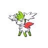 Shaymin (forma Podniebna) — mały pikselowy sprite w zwykłym ubarwieniu