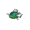 Basculin (Blue Striped) — mały pikselowy sprite w zwykłym ubarwieniu