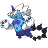 Thundurus (forma Zwierzęca) — mały pikselowy sprite w zwykłym ubarwieniu
