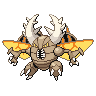 Pinsir (Mega) — mały pikselowy sprite w zwykłym ubarwieniu