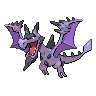 Aerodactyl (Mega) — mały pikselowy sprite w zwykłym ubarwieniu
