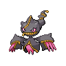 Banette (Mega) — mały pikselowy sprite w zwykłym ubarwieniu