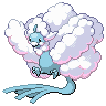 Altaria (Mega) — mały pikselowy sprite w zwykłym ubarwieniu