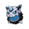Glalie (Mega) — mały pikselowy sprite w zwykłym ubarwieniu