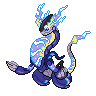 Miraidon (Drive Mode) — mały pikselowy sprite w zwykłym ubarwieniu