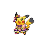 Pikachu (Pop Star) — mały pikselowy sprite w zwykłym ubarwieniu