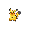 Pikachu (Cosplay) — mały pikselowy sprite w zwykłym ubarwieniu