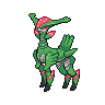 Iron Leaves — mały pikselowy sprite w zwykłym ubarwieniu