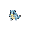 Sandshrew (z Aloli) — mały pikselowy sprite w zwykłym ubarwieniu