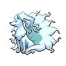 Ninetales (z Aloli) — mały pikselowy sprite w zwykłym ubarwieniu