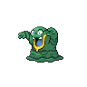 Grimer (z Aloli) — mały pikselowy sprite w zwykłym ubarwieniu
