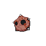 Minior (Blue Meteor) — mały pikselowy sprite w zwykłym ubarwieniu
