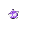 Minior (Violet) — mały pikselowy sprite w zwykłym ubarwieniu