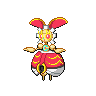 Magearna (Original) — mały pikselowy sprite w zwykłym ubarwieniu