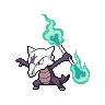 Marowak (Totem) — mały pikselowy sprite w zwykłym ubarwieniu