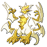Necrozma (Ultra) — mały pikselowy sprite w zwykłym ubarwieniu