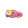 Slowpoke (z Galaru) — mały pikselowy sprite w zwykłym ubarwieniu