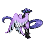 Articuno (z Galaru) — mały pikselowy sprite w zwykłym ubarwieniu