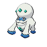 Darmanitan (z Galaru Standard) — mały pikselowy sprite w zwykłym ubarwieniu