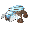 Avalugg (z Hisui) — mały pikselowy sprite w zwykłym ubarwieniu