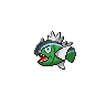 Basculin (White Striped) — mały pikselowy sprite w zwykłym ubarwieniu