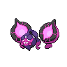 Pecharunt — mały pikselowy sprite w zwykłym ubarwieniu
