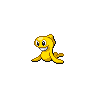 Tatsugiri (Stretchy) — mały pikselowy sprite w zwykłym ubarwieniu