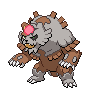 Ursaluna (Bloodmoon) — mały pikselowy sprite w zwykłym ubarwieniu