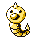 Weedle w grze Pokemon Red
