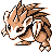 Sandslash w grze Pokemon Blue