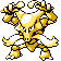 Alakazam w grze Red / Blue