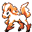 Ponyta w grze Pokemon Red
