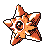 Staryu w grze Pokemon Red