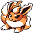 Flareon w grze Red / Blue