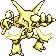Alakazam w grze Yellow