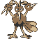Dodrio w grze Pokemon Yellow