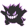 Gengar w grze Yellow
