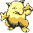 Drowzee w grze Pokemon Yellow
