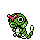 Caterpie w grze Pokemon Crystal