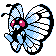Butterfree w grze Pokemon Crystal