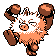 Primeape w grze Crystal