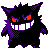 Gengar w grze Crystal