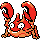 Krabby w grze Pokemon Crystal