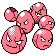 Exeggcute w grze Pokemon Crystal