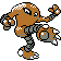 Hitmonlee w grze Crystal
