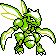 Scyther w grze Crystal