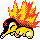 Cyndaquil w grze Pokemon Crystal