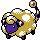 Mareep w grze Crystal