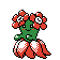 Bellossom w grze Crystal
