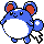 Marill w grze Crystal